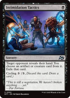 Intimidation Tactics Foil 92