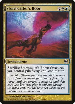 Stormcaller's Boon Foil 13