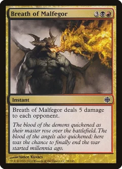Breath of Malfegor Foil 35
