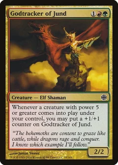 Godtracker of Jund Foil 55