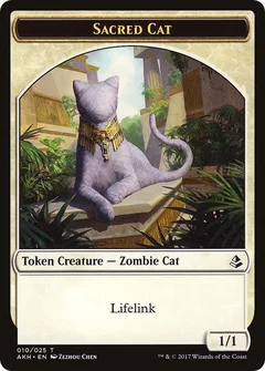 Sacred Cat // Insect Double-Sided Token 10 // 19