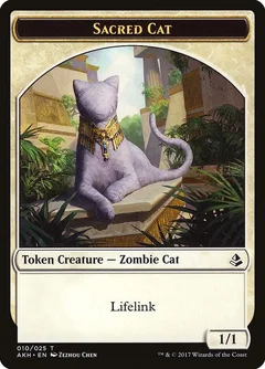 Sacred Cat Token 10