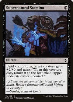 Supernatural Stamina Foil 111