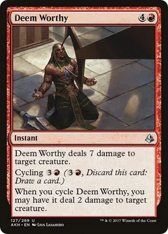 Deem Worthy Foil 127