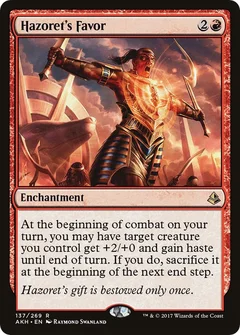 Hazoret's Favor Foil 137