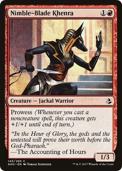 Nimble-Blade Khenra Foil 145