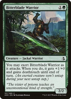 Bitterblade Warrior Foil 157