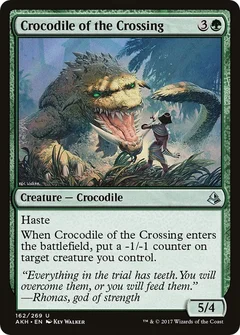 Crocodile of the Crossing Foil 162