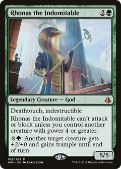 Rhonas the Indomitable Foil 182