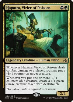 Hapatra, Vizier of Poisons Foil 199