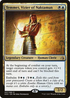 Temmet, Vizier of Naktamun Foil 207