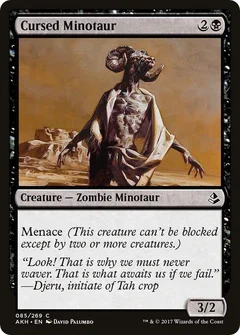 Cursed Minotaur Foil 85