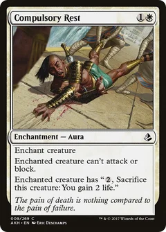 Compulsory Rest Foil 9