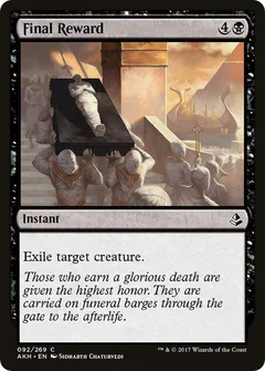 Final Reward Foil 92