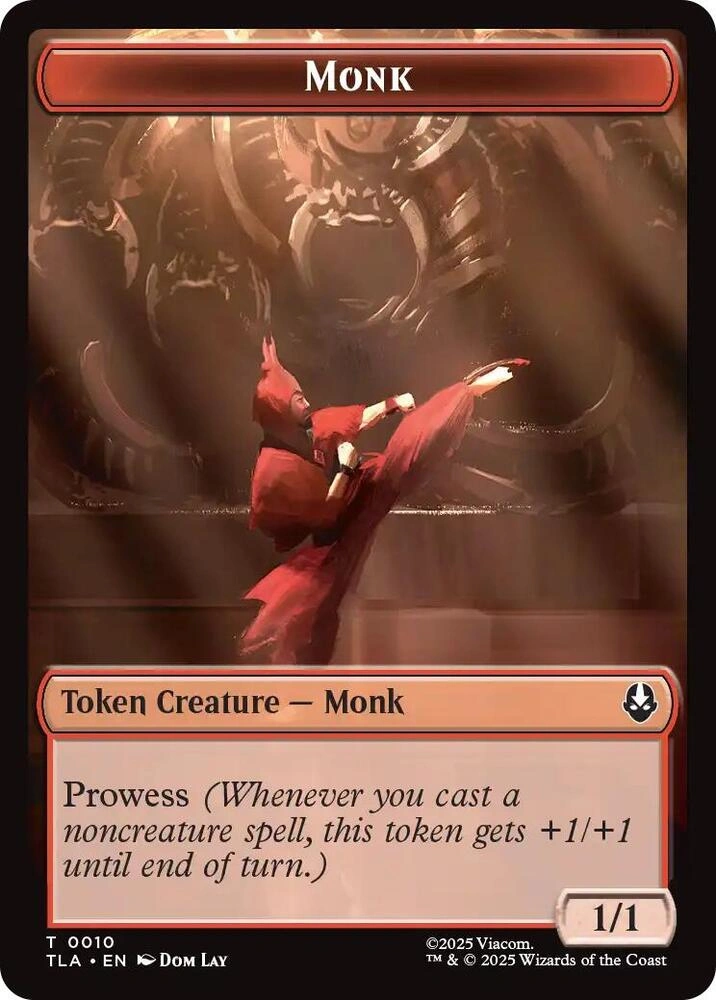 Monk // Food (0021) Double-Sided Token