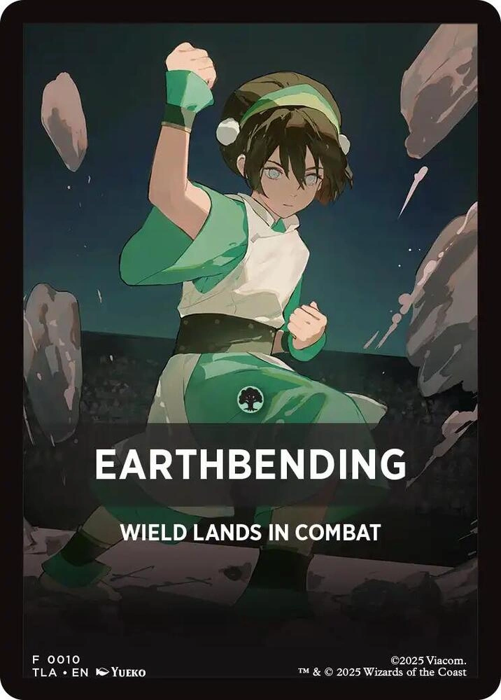 Earthbending Theme Card (0010)