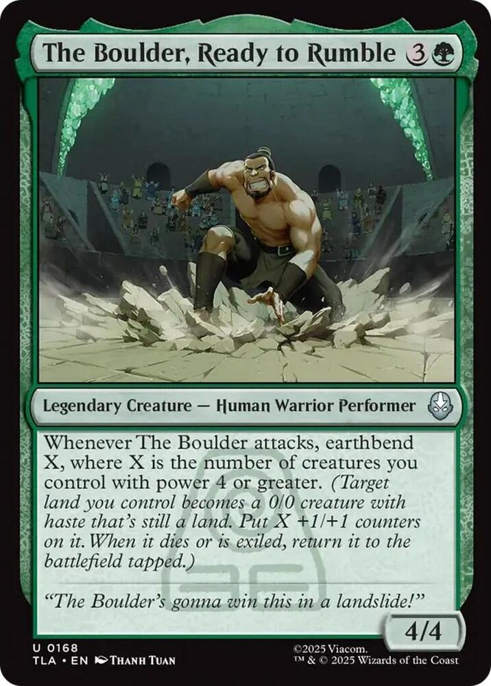 The Boulder, Ready to Rumble