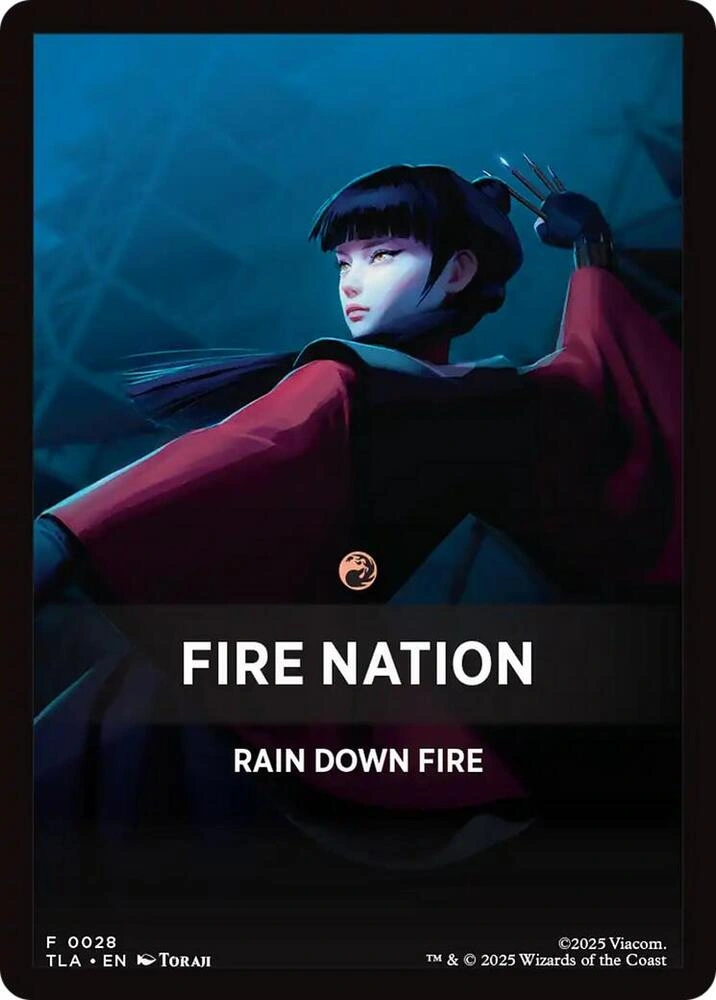 Fire Nation Theme Card