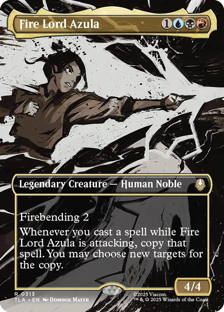 Fire Lord Azula (0313) (Borderless)