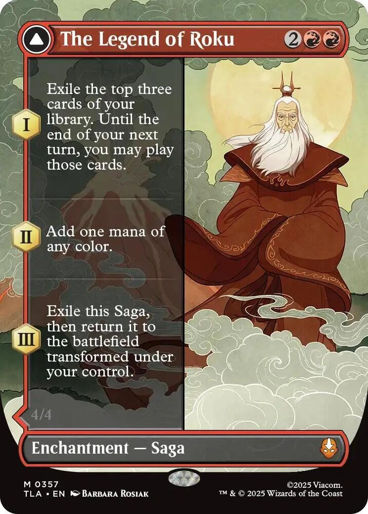 The Legend of Roku (Borderless)