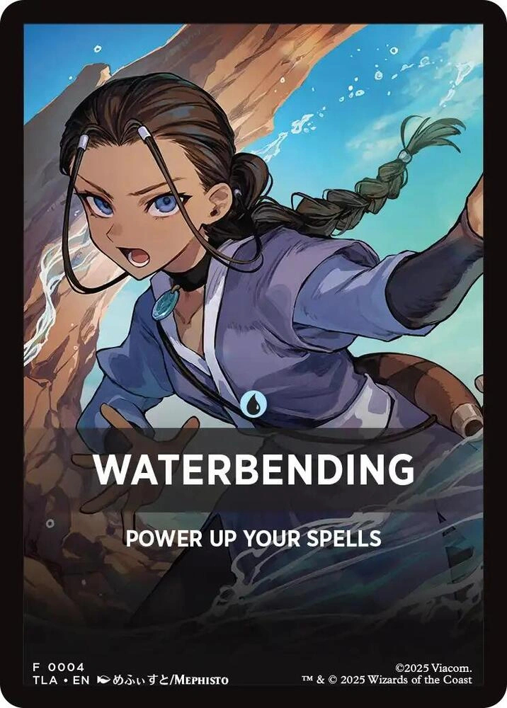 Waterbending Theme Card