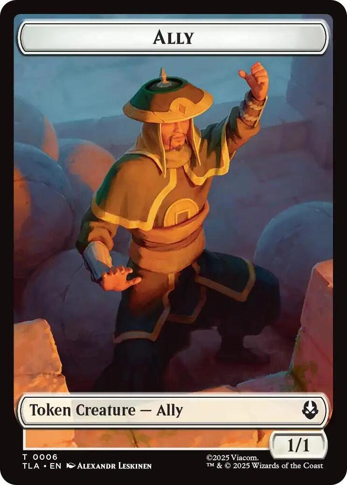 Ally (0006) // Soldier (0002) Double-Sided Token