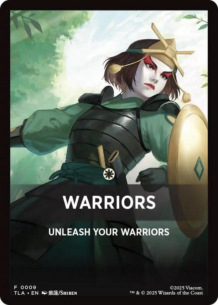 Warriors Theme Card