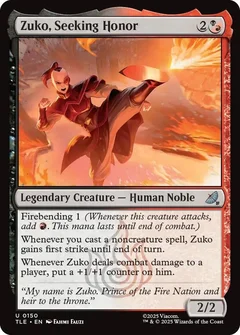 Zuko, Seeking Honor 150