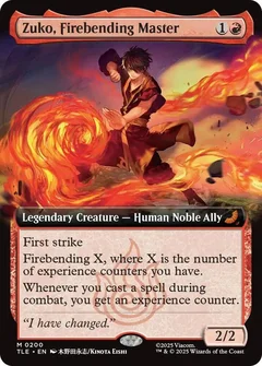 Zuko, Firebending Master (Extended Art) 200