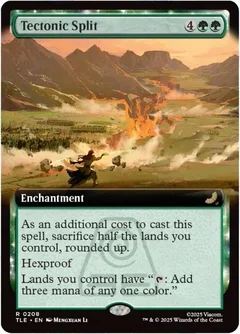 Tectonic Split (Extended Art) 208