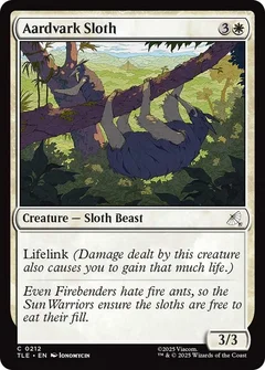 Aardvark Sloth (0212) 212