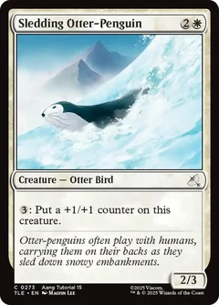 Sledding Otter-Penguin (0273) 273