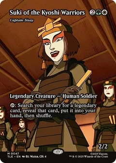 Suki of the Kyoshi Warriors - Captain Sisay (Borderless) 47