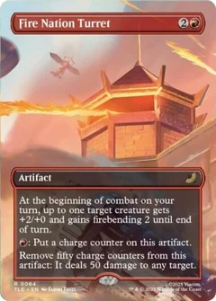 Fire Nation Turret (Borderless) 64