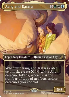 Aang and Katara (Borderless) 69