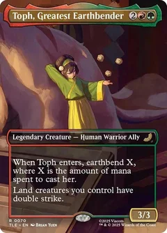 Toph, Greatest Earthbender (Borderless) 70