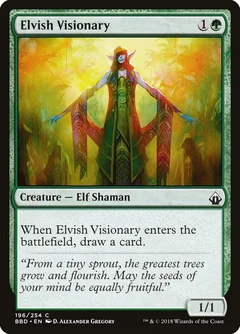 Elvish Visionary Foil 196
