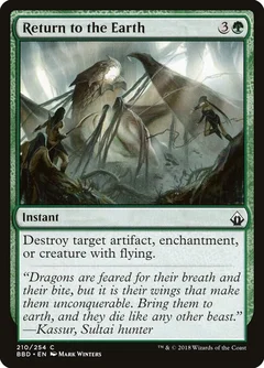 Return to the Earth Foil 210