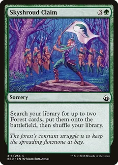 Skyshroud Claim Foil 213