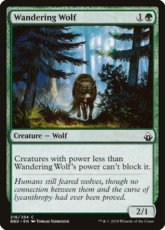 Wandering Wolf Foil 216