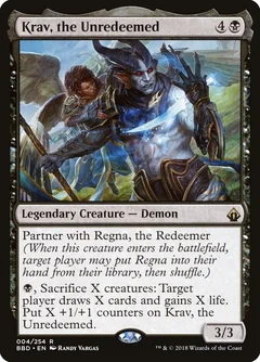 Krav, the Unredeemed Foil 4