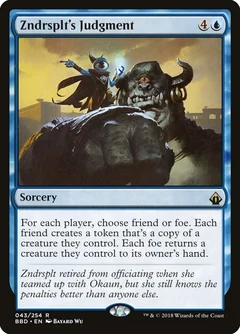 Zndrsplt's Judgment Foil 43