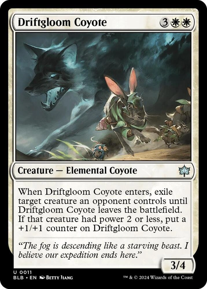 Driftgloom Coyote Foil