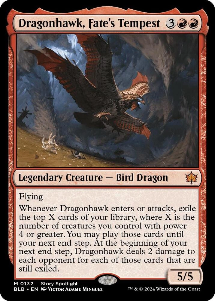 Dragonhawk, Fate's Tempest Foil