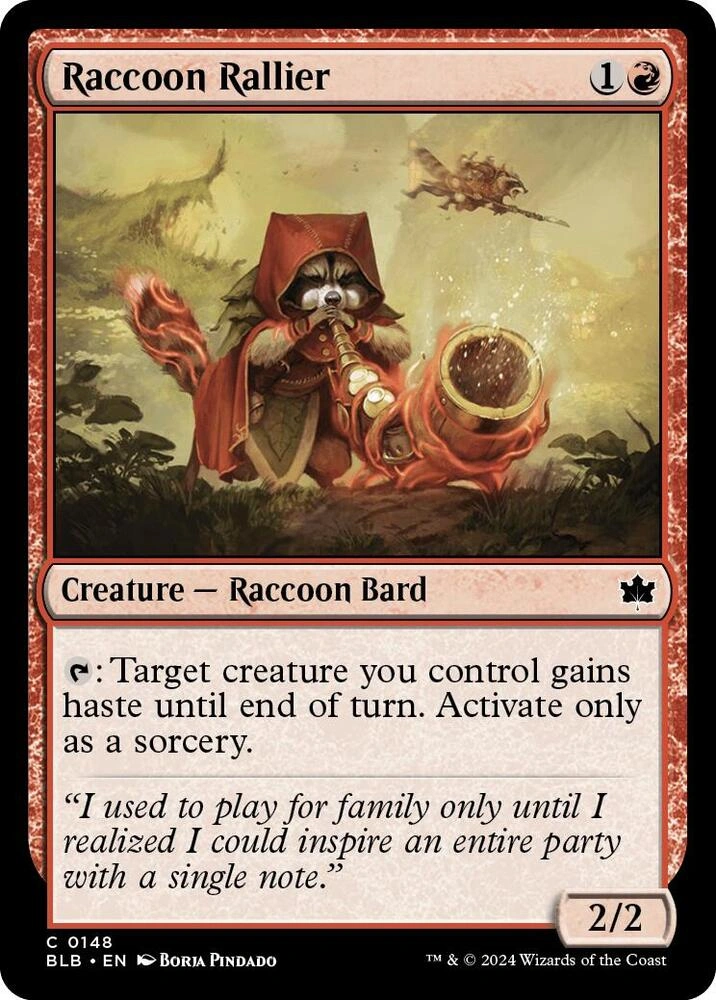Raccoon Rallier Foil