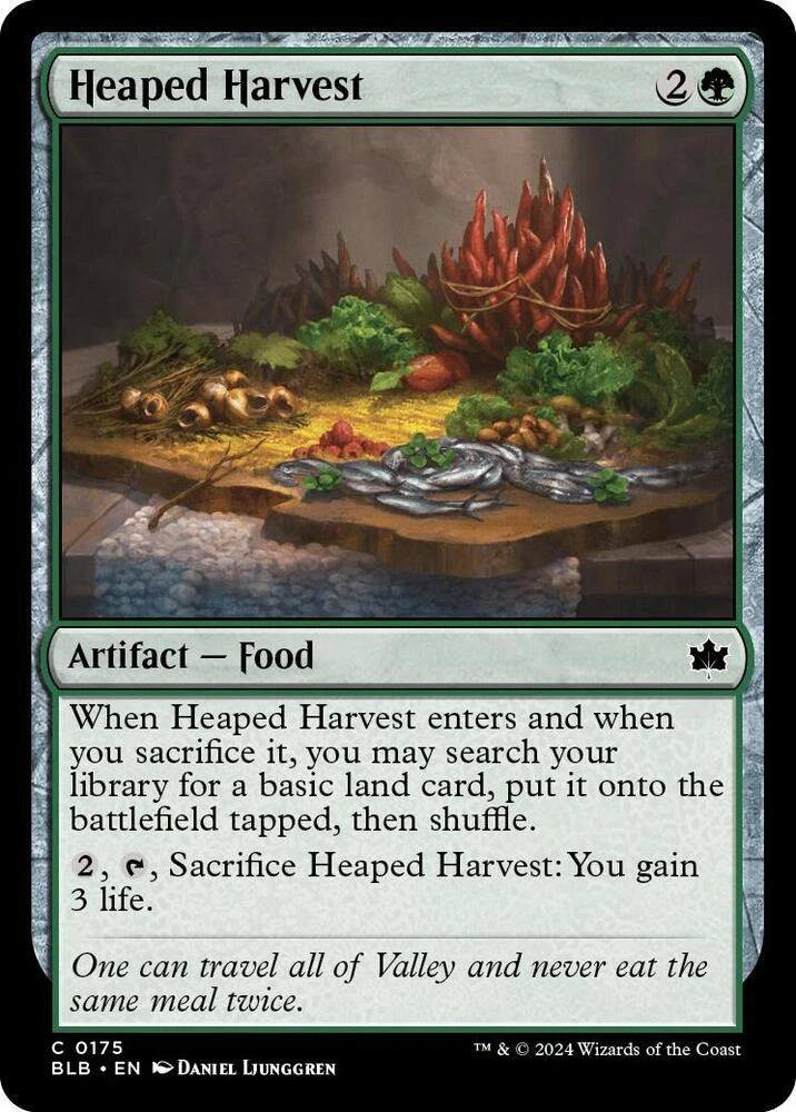 Heaped Harvest Foil