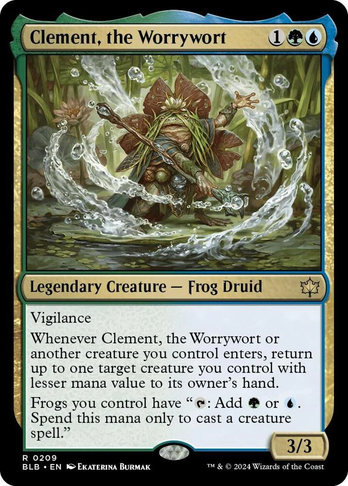Clement, the Worrywort Foil