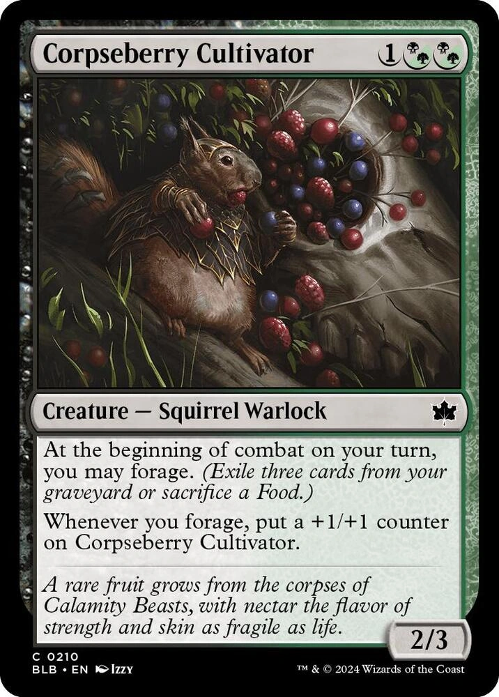 Corpseberry Cultivator Foil