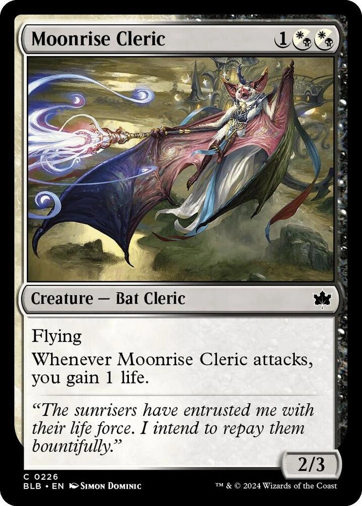 Moonrise Cleric Foil