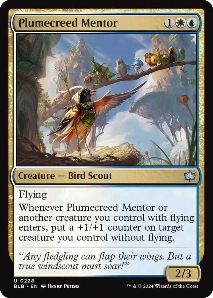 Plumecreed Mentor Foil